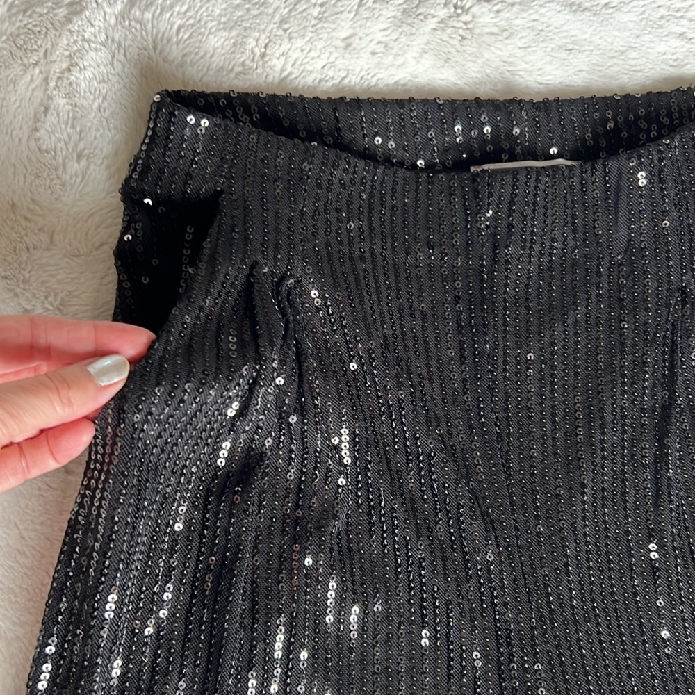 Black sequin pants - Picture 5 of 9